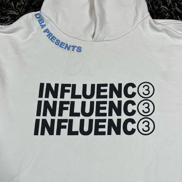 Influence DBA Presents Cream Pullover Hoodie Men’s Sz M New - Picture 2 of 7
